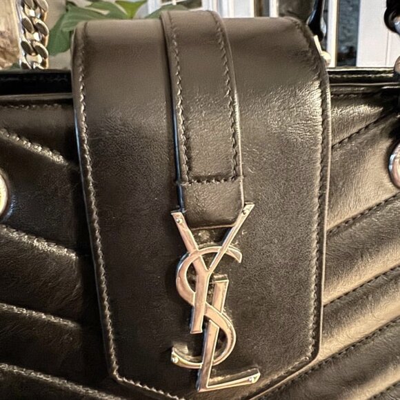 Authentic YSL Small LouLou Tote Shopper - Picture 2 of 8